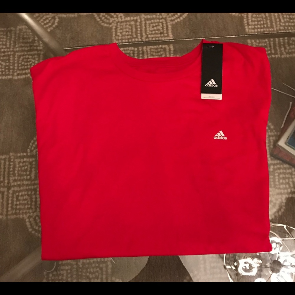 Women’s Adidas red shirt XL