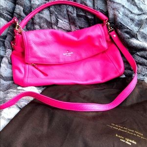 Medium sized Hot Pink Kate Spade Purse