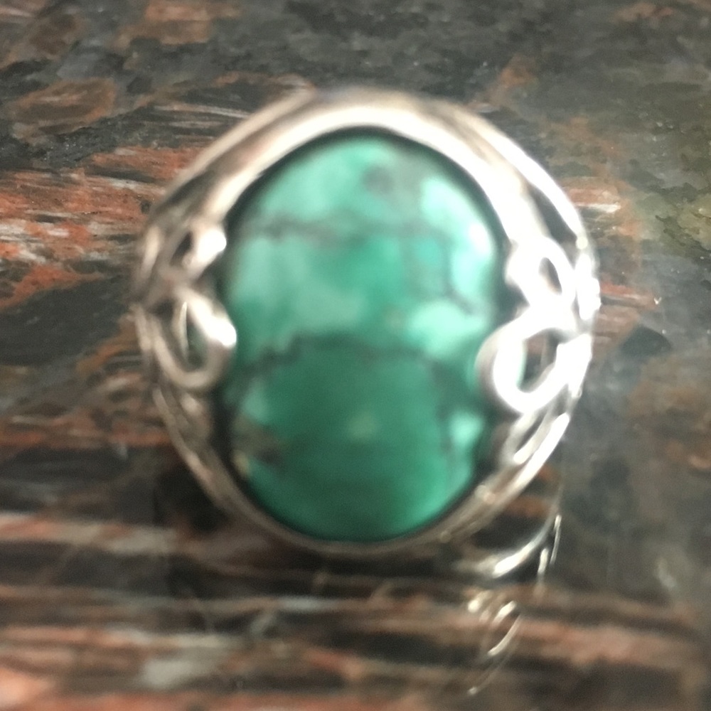 Sterling silver Turquoise Navajo Ring