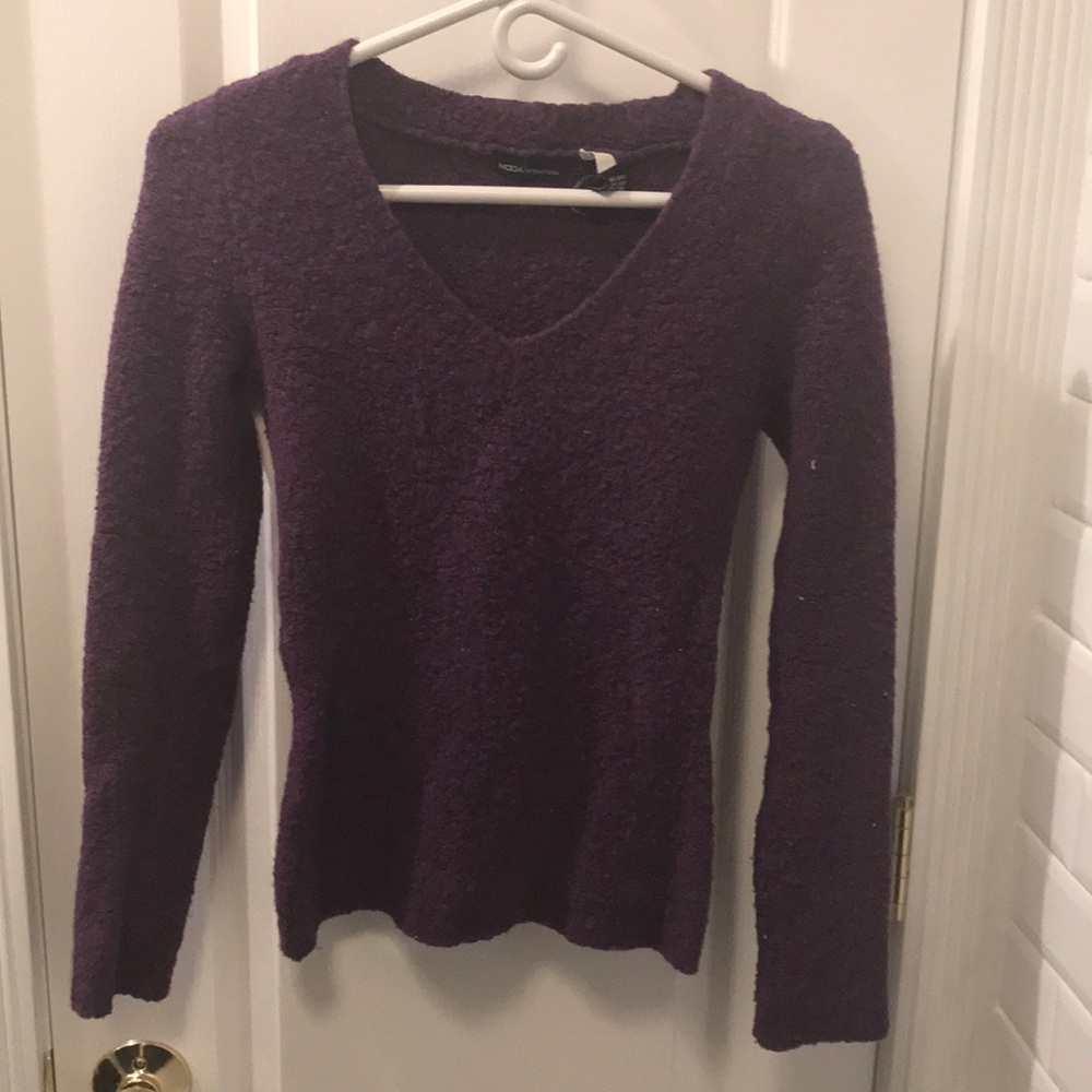 Purple sweater