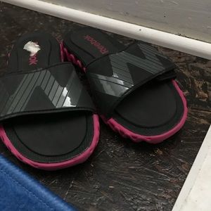 Girls Reebok Slides