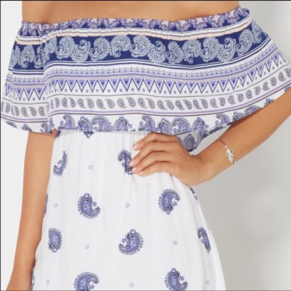 beautiful off the shoulder dress neve used