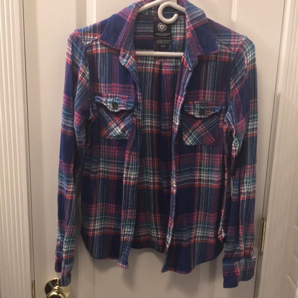 American Eagle button down top