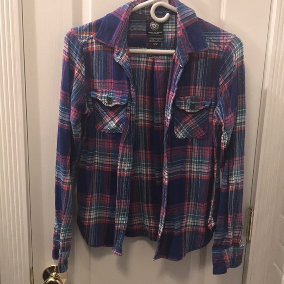 American Eagle button down top - Picture 1 of 2