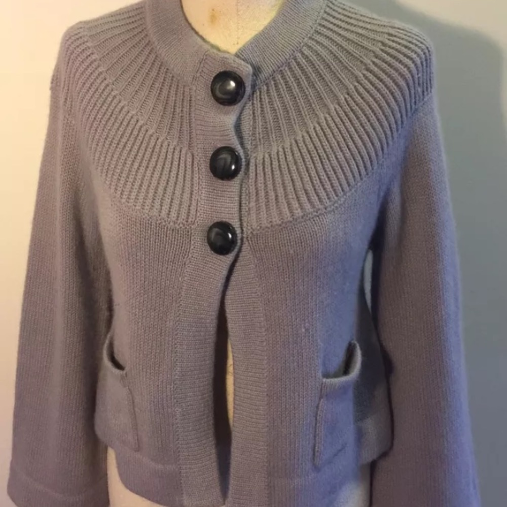 Walter Cashmere sweater - dove grey - size small