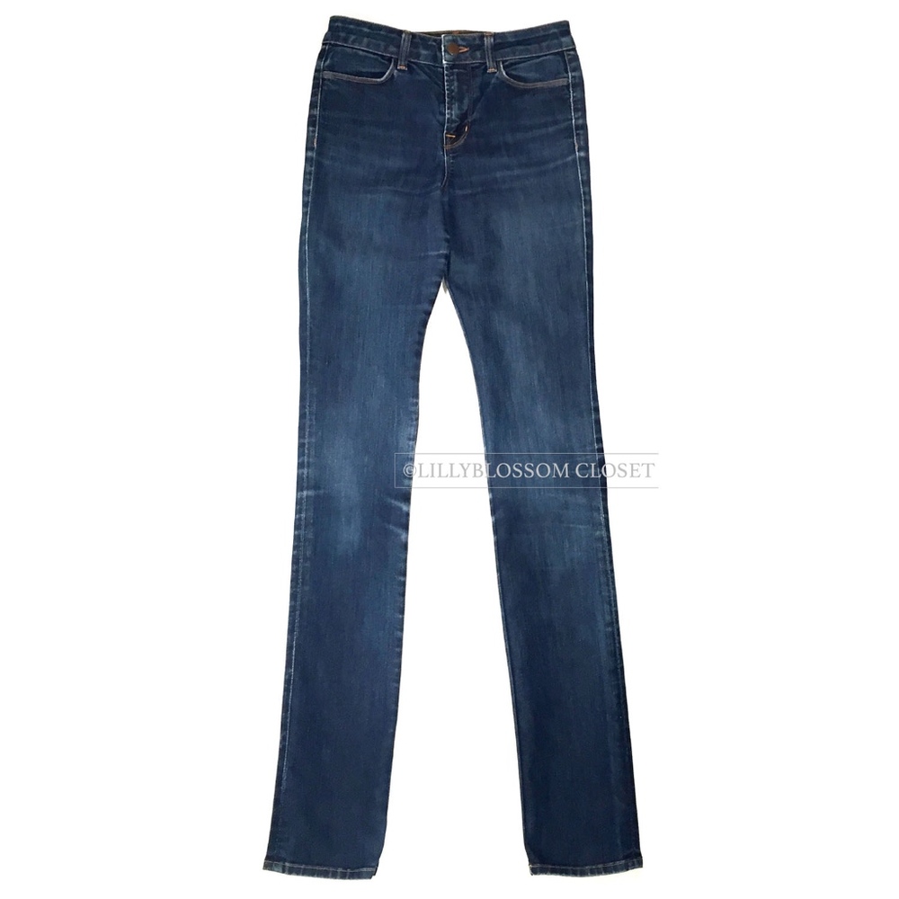 J BRAND Medium Wash Indigo Rinse Straight Leg Jean
