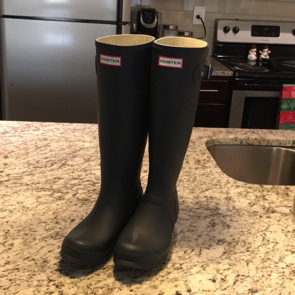 Hunter rain boots