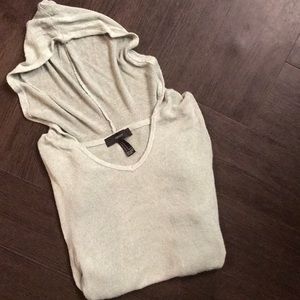 Hooded Tunic Sweater