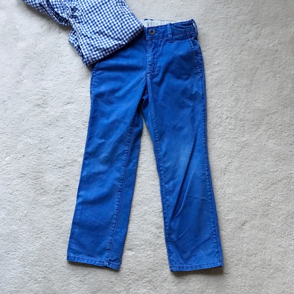 gap blue chinos
