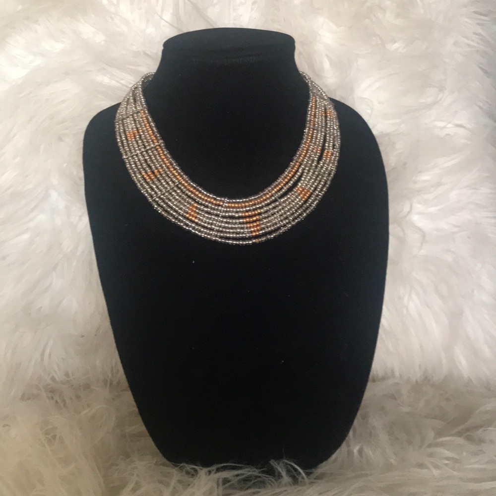 beaded necklace