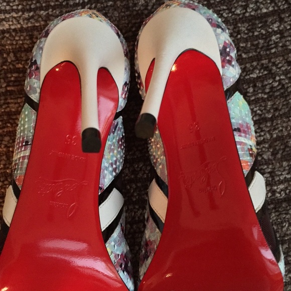 Christian Louboutin Explotek Razor Edge Pumps - Picture 7 of 8