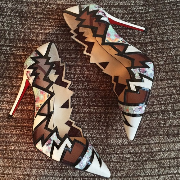 Christian Louboutin Explotek Razor Edge Pumps - Picture 2 of 8