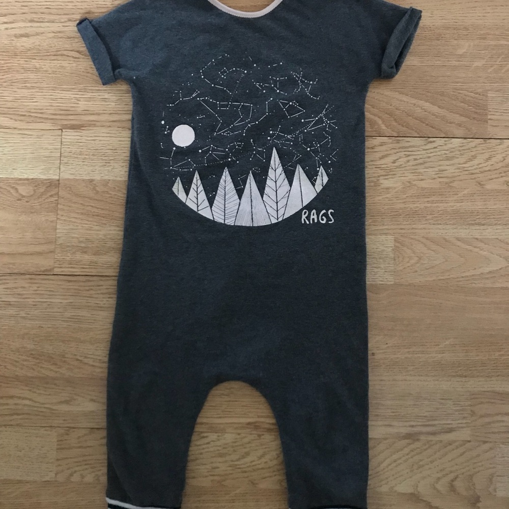 Rags Romper Starry Night SOLD