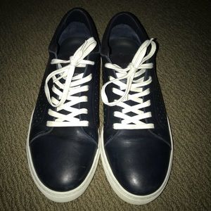 Men’s Tommy Hilfiger Perforated Leather Shoes