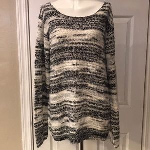 H&M divided knitted sweater