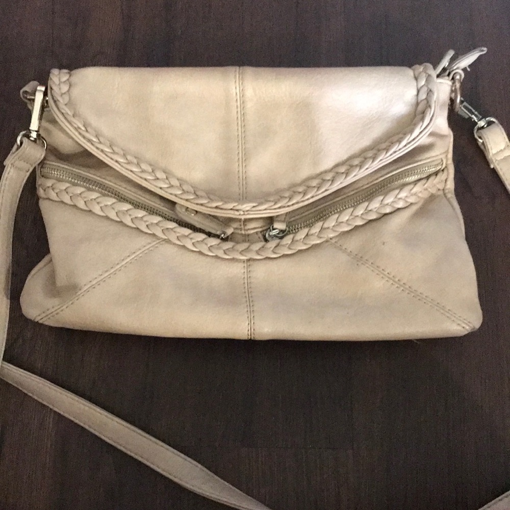 Light tan cross body