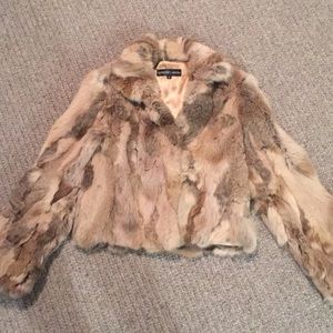 Rabbit fur jacket