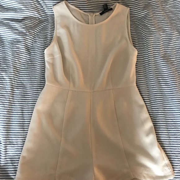 Cream Romper - Picture 2 of 2