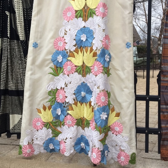 True VINTAGE Boho Festival Dress Gown; ask@others - Picture 3 of 8