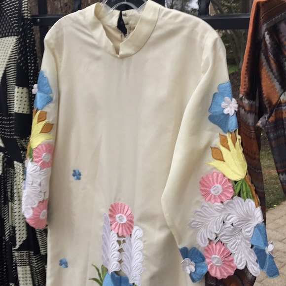 True VINTAGE Boho Festival Dress Gown; ask@others - Picture 2 of 8