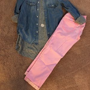 Pink Vanity Capris