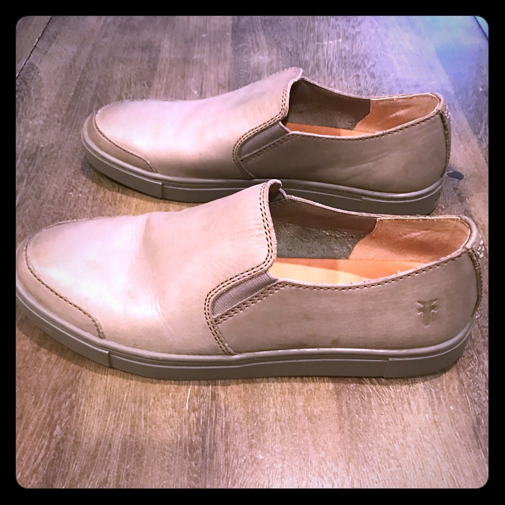 Frye slip on flats!