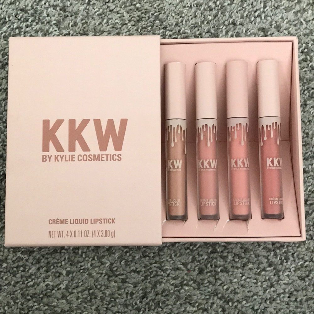 KKW Creme Liquid Lipsticks - All 4 Shades
