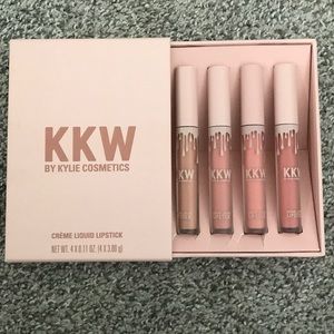 KKW Creme Liquid Lipsticks - All 4 Shades