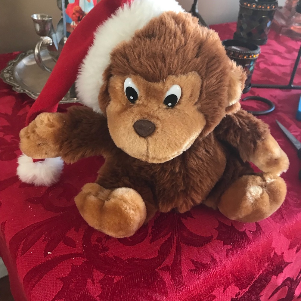 Kids Of America Corp Santa Monkey it’s adorable