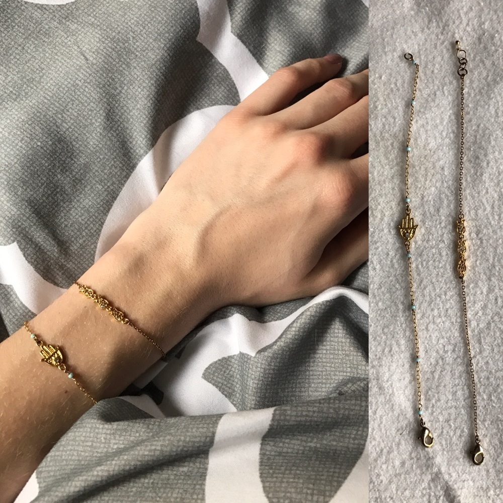 DELICATE GOLD BRACELETS