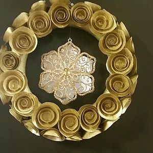 Handmade christmas wreath