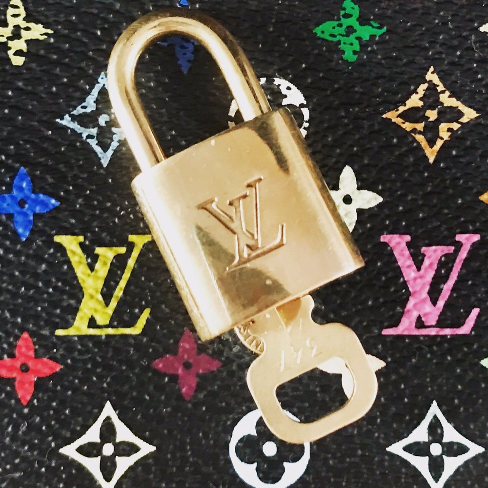 Set Of 2 Louis Vuitton Locks & Keys - image 1