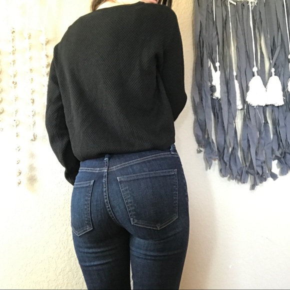LOWEST PRICE Brandy Melville waffle knit sweater - Picture 6 of 8