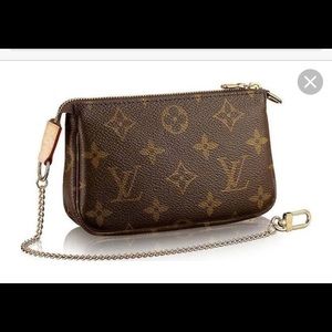 Authentic Louis Vuitton Mini Monogram Pochette