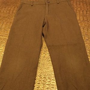 Brown boys slacks size 8