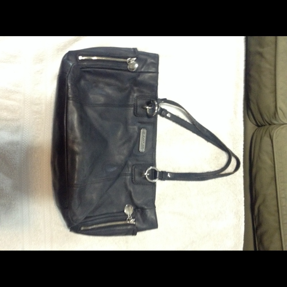 Coach Black Leather Purse