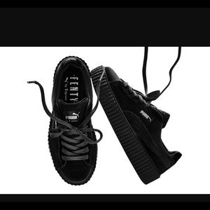 New Fenty Puma Creeper Velvet Black size US 8.5