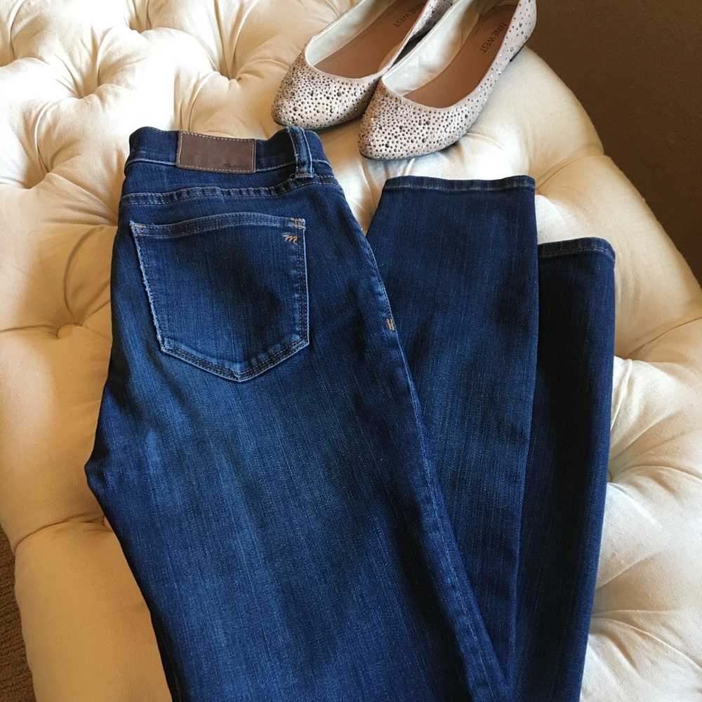 Madewell 9" High waisted Skinny Jeans 27