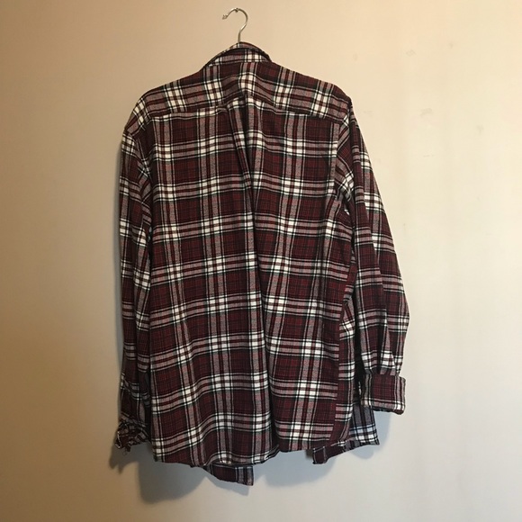 Red oversized flannel - Picture 3 of 3