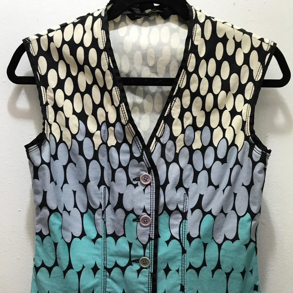 Marc Jacobs Vest/ Sleeveless button up