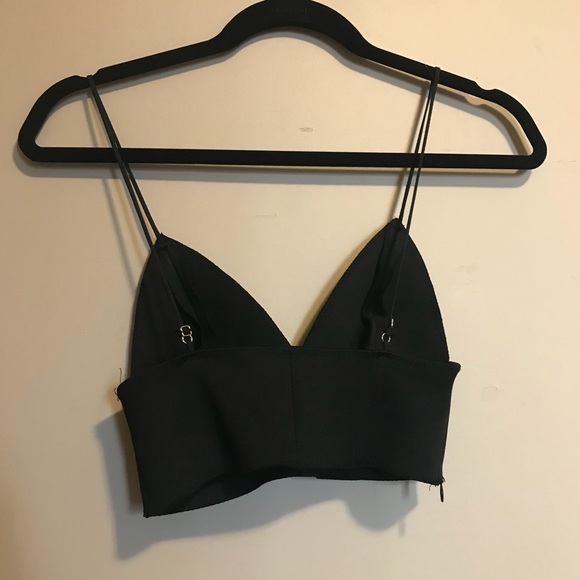 H&M deep v crop top - Picture 2 of 3