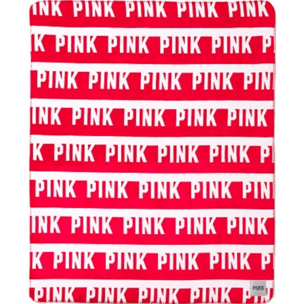 Last ☝️PINK VS soft Sherpa Blanket limited edition