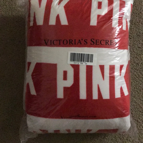 Last ☝️PINK VS soft Sherpa Blanket limited edition - Picture 3 of 4
