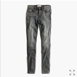 Madewell - High Rise Gray Skinny Jeans