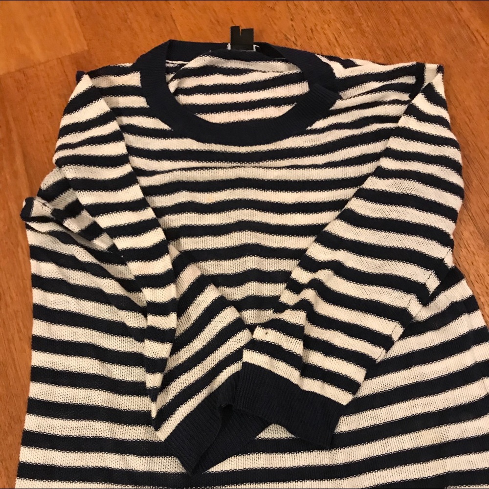 Theory striped knit XS