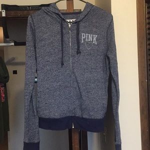 Victoria’s Secret Pink zip up sweatshirt