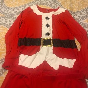 Santa 2 piece pajamas