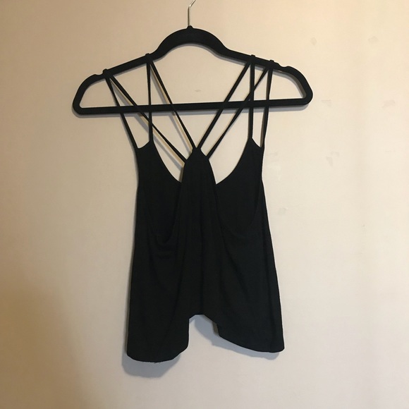 Forever 21 black crop top - Picture 2 of 2