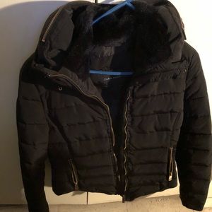 Zara down coat