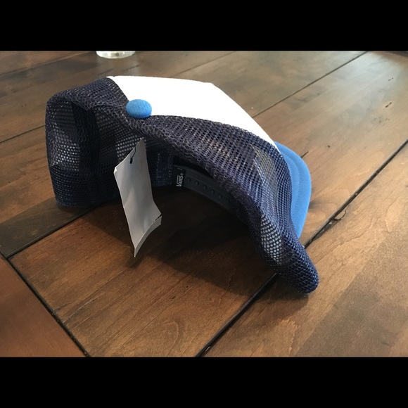 Vans trucker hat.  Stay classic blue and white. - Picture 3 of 3